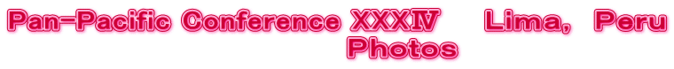 Pan-Pacific Conference XXXW@@kC o @@@@@@o